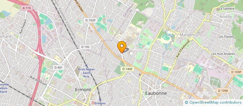 localisation de l'entreprise MONSIEUR OLIVIER MELANO à EAUBONNE