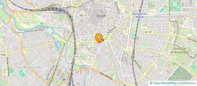 localisation de l'entreprise MONSIEUR OLIVIER MELIS à DIJON
