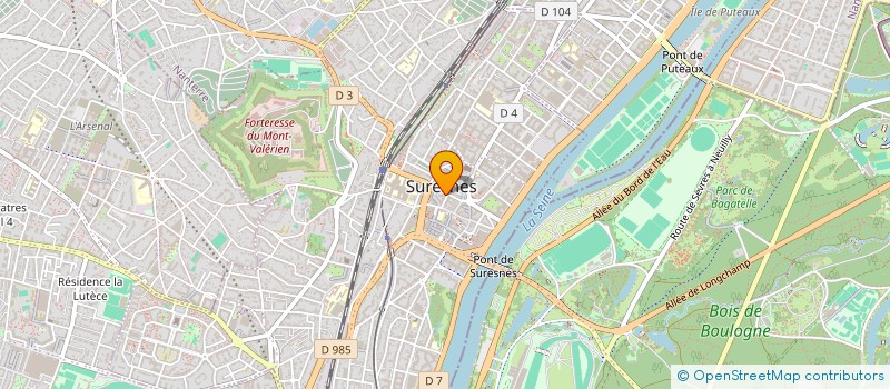 localisation de l'entreprise MONSIEUR OLIVIER MELKA à SURESNES