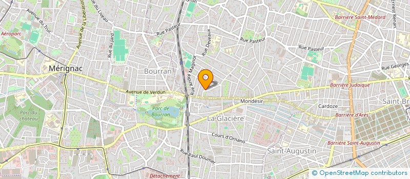 localisation de l'entreprise MONSIEUR OLIVIER MERCERON à BORDEAUX