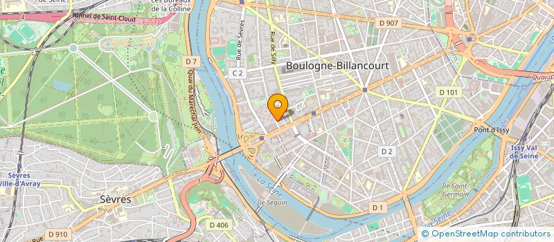 localisation de l'entreprise MONSIEUR OLIVIER MERIALDO à BOULOGNE-BILLANCOURT