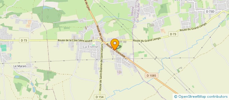 localisation de l'entreprise MONSIEUR OLIVIER MEROLA  LA FRETTE