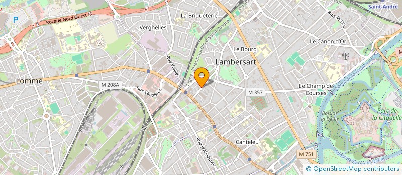 localisation de l'entreprise MONSIEUR OLIVIER MERTEN à LAMBERSART