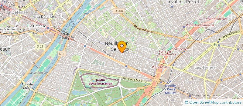 localisation de l'entreprise MONSIEUR OLIVIER MERY à NEUILLY-SUR-SEINE