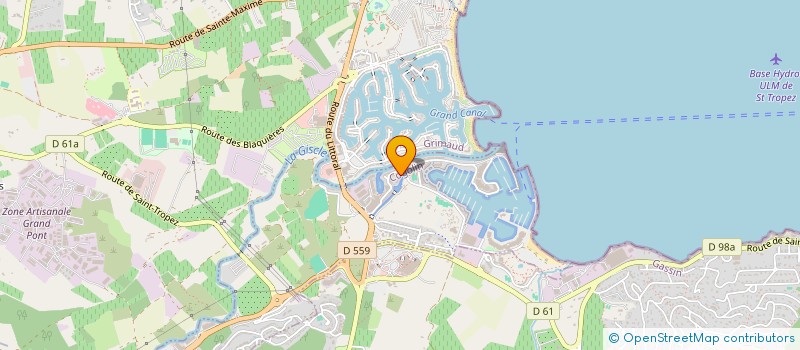 localisation de l'entreprise MONSIEUR OLIVIER MEURZEC  COGOLIN