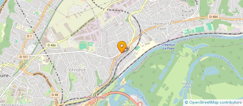 localisation de l'entreprise MONSIEUR OLIVIER MEYER  RILLIEUX-LA-PAPE