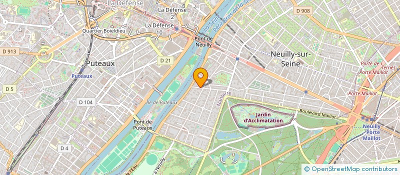 localisation de l'entreprise MONSIEUR OLIVIER MEZGUINI à NEUILLY-SUR-SEINE