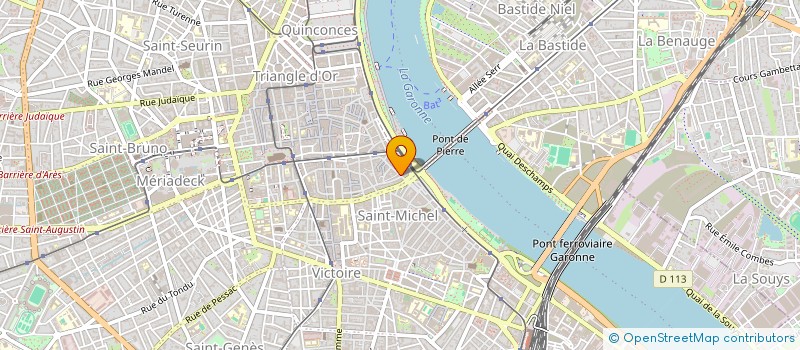 localisation de l'entreprise MONSIEUR OLIVIER MICHARD à BORDEAUX