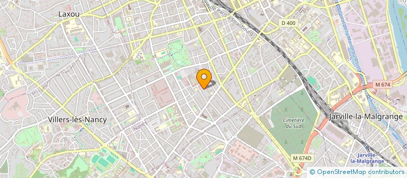 localisation de l'entreprise MONSIEUR OLIVIER MICHEL  NANCY