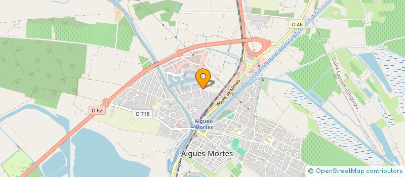 localisation de l'entreprise MONSIEUR OLIVIER MICHEL  AIGUES-MORTES