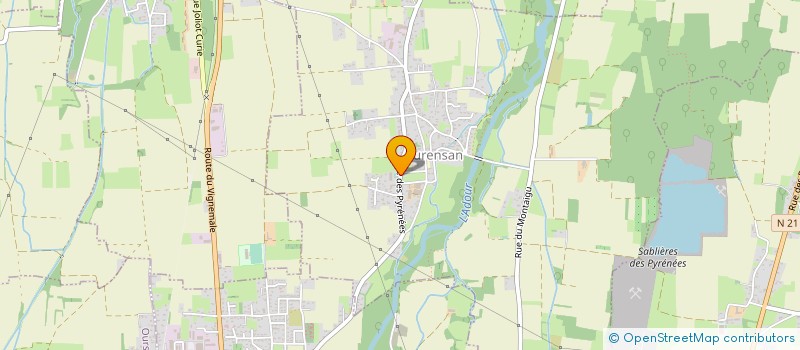 localisation de l'entreprise MONSIEUR OLIVIER MICHEL  ESCONDEAUX