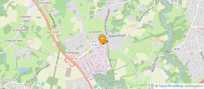 localisation de l'entreprise MONSIEUR OLIVIER MICHEL à TREILLIERES