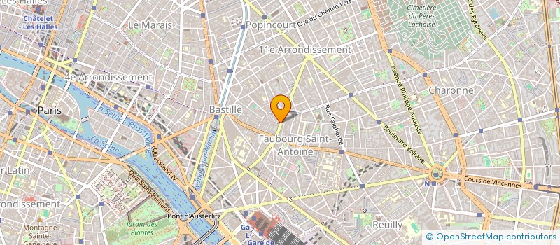 localisation de l'entreprise MONSIEUR OLIVIER MIGEON  PARIS