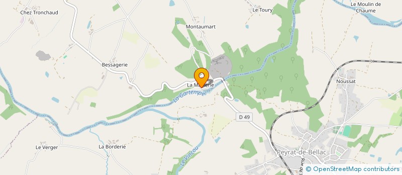 localisation de l'entreprise MONSIEUR OLIVIER MILCENT à ORADOUR-SAINT-GENEST
