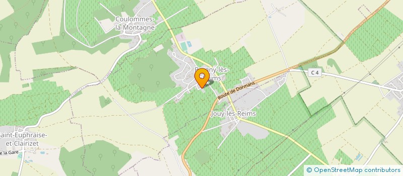 localisation de l'entreprise MONSIEUR OLIVIER MIMIN  PARGNY-LES-REIMS