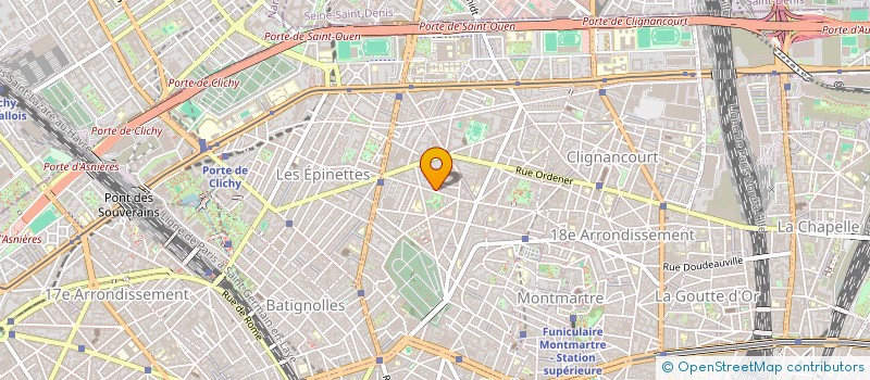 localisation de l'entreprise MONSIEUR OLIVIER MISSIAEN  PARIS