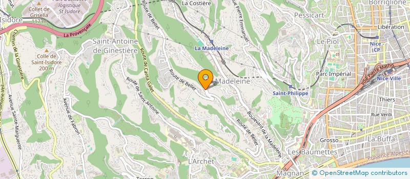 localisation de l'entreprise MONSIEUR OLIVIER MOCH  NICE
