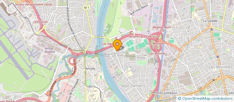 localisation de l'entreprise MONSIEUR OLIVIER MOCHOT  TOULOUSE
