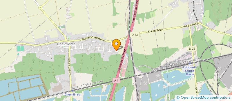 localisation de l'entreprise MONSIEUR OLIVIER MODESTINE  LA SALVETAT-BELMONTET