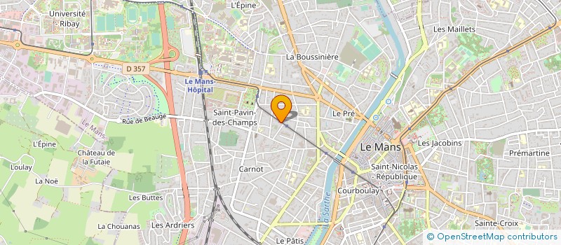 localisation de l'entreprise MONSIEUR OLIVIER MOINS à LE MANS