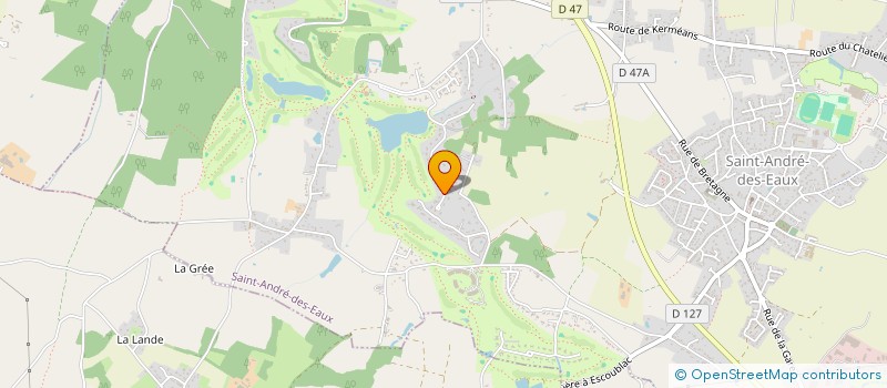 localisation de l'entreprise MONSIEUR OLIVIER MOLLA  SAINT-ANDRE-DES-EAUX