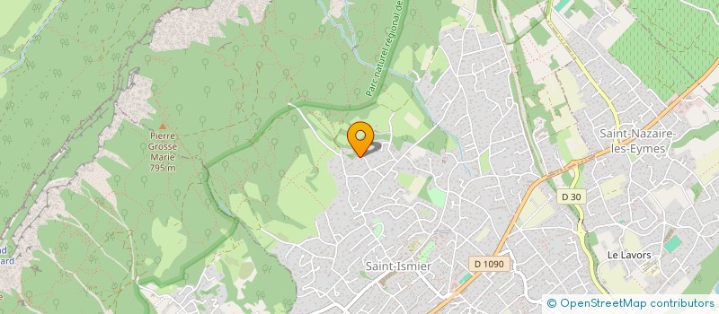 localisation de l'entreprise MONSIEUR OLIVIER MONCENIS  SAINT-ISMIER