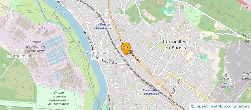 localisation de l'entreprise MONSIEUR OLIVIER MONDESIR  MAISONS-LAFFITTE