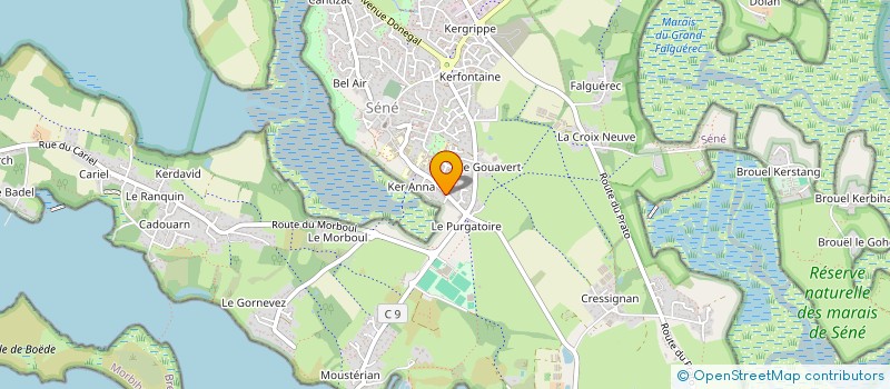 localisation de l'entreprise MONSIEUR OLIVIER MONNERAYE  SENE