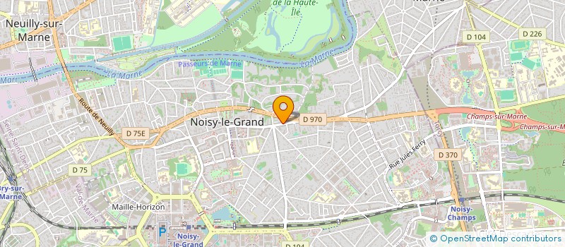 localisation de l'entreprise MONSIEUR OLIVIER MONNET à NOISY-LE-GRAND