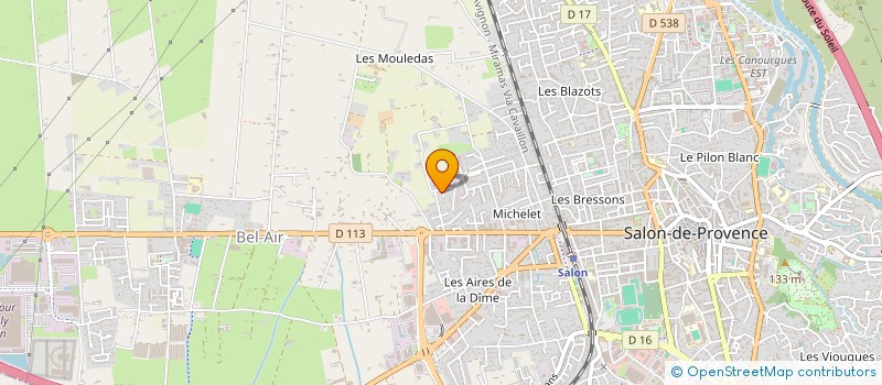 localisation de l'entreprise MONSIEUR OLIVIER MONTAGNIER à SALON-DE-PROVENCE