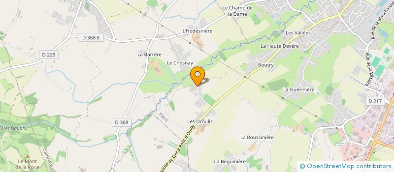 localisation de l'entreprise MONSIEUR OLIVIER MONTEMBAULT à FLERS