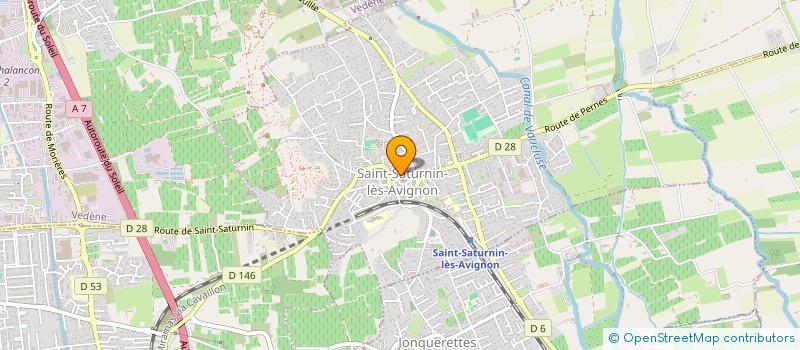 localisation de l'entreprise MONSIEUR OLIVIER MONTSERRET à SAINT-SATURNIN-LES-AVIGNON