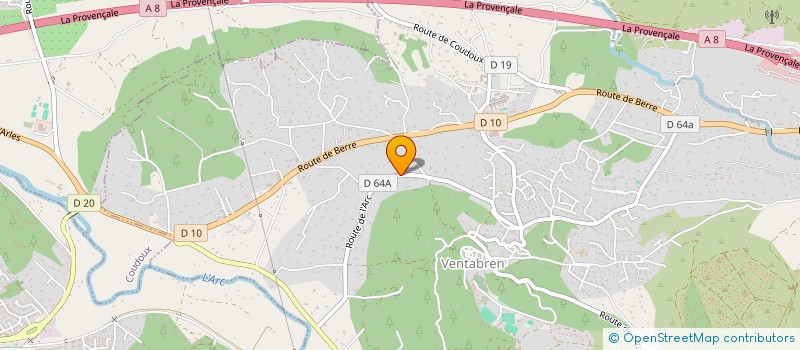 localisation de l'entreprise MONSIEUR OLIVIER MORAIS  VENTABREN