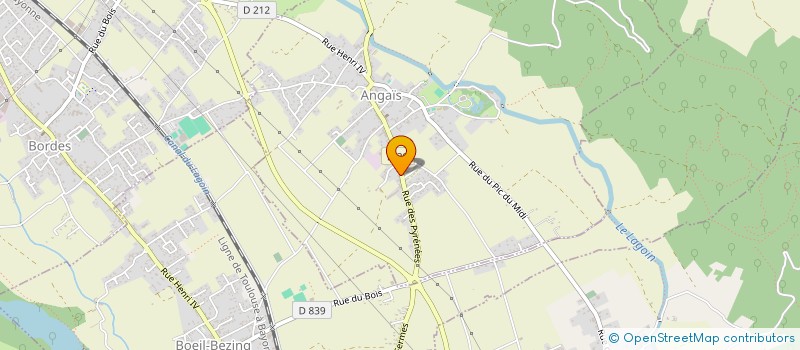 localisation de l'entreprise MONSIEUR OLIVIER MORALES  ANGAIS