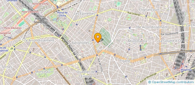 localisation de l'entreprise MONSIEUR OLIVIER MORANDINI  PARIS