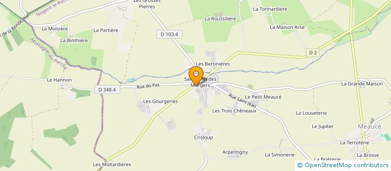 localisation de l'entreprise MONSIEUR OLIVIER MOREAU à MEAUCE
