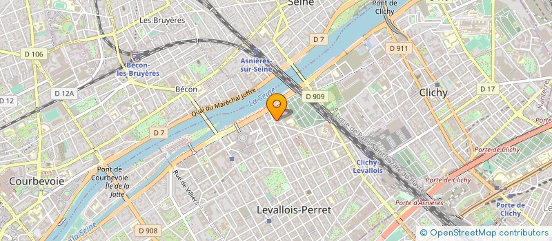 localisation de l'entreprise MONSIEUR OLIVIER MOREAU à LEVALLOIS-PERRET