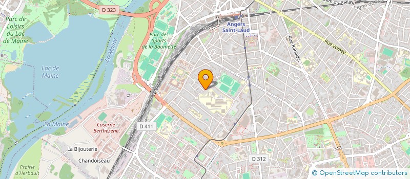 localisation de l'entreprise MONSIEUR OLIVIER MOREAU à ANGERS