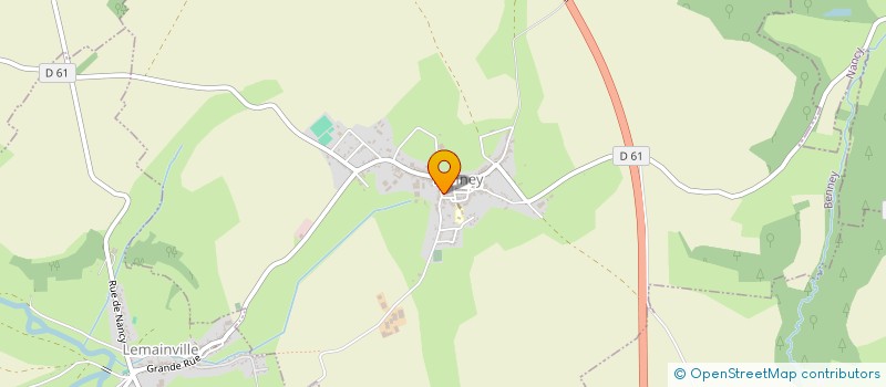 localisation de l'entreprise MONSIEUR OLIVIER MORET  BENNEY