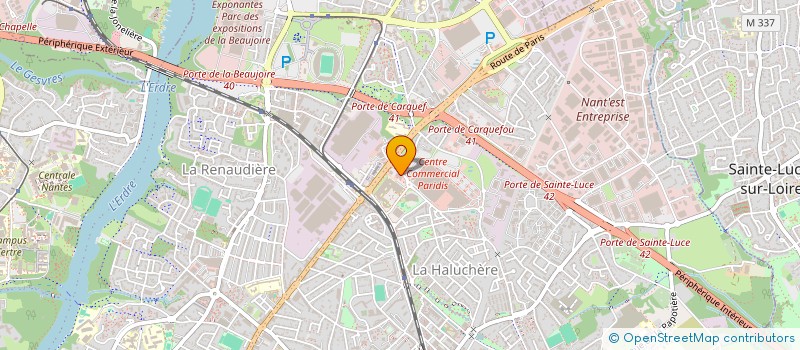 localisation de l'entreprise MONSIEUR OLIVIER MORINEAU  NANTES