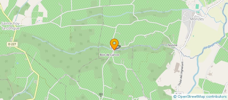 localisation de l'entreprise MONSIEUR OLIVIER MORINEAU  MORIZES