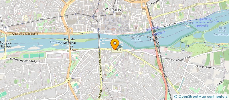 localisation de l'entreprise MONSIEUR OLIVIER MORVAN à ORLEANS