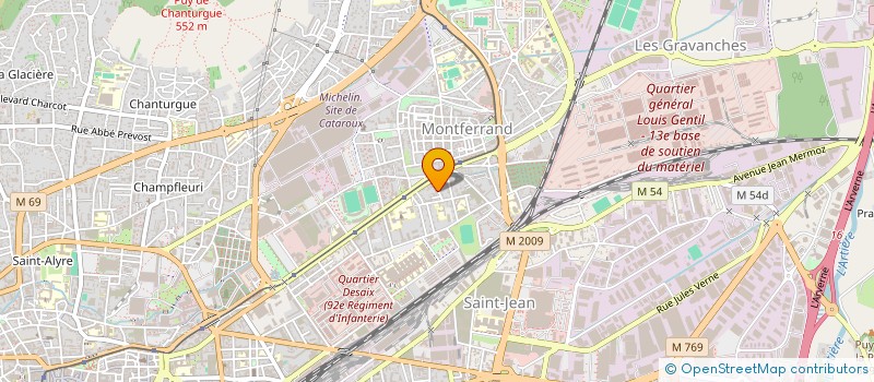 localisation de l'entreprise MONSIEUR OLIVIER MORY  CLERMONT-FERRAND