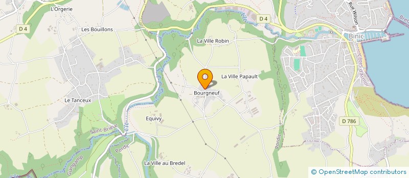 localisation de l'entreprise MONSIEUR OLIVIER MOTTAIS à PORDIC