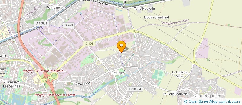 localisation de l'entreprise MONSIEUR OLIVIER MOTTE  PERIGNY