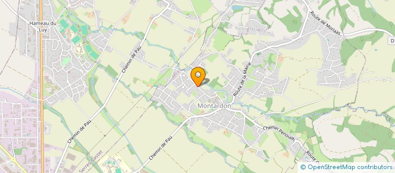 localisation de l'entreprise MONSIEUR OLIVIER MOTYLICKI DALLOS  MONTARDON