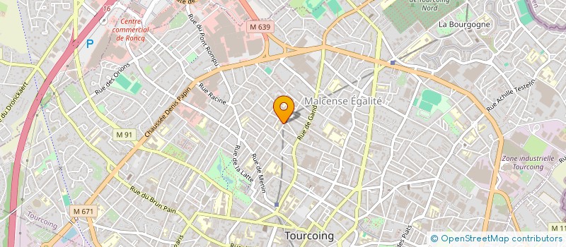 localisation de l'entreprise MONSIEUR OLIVIER MOURADOGLOU  TOURCOING