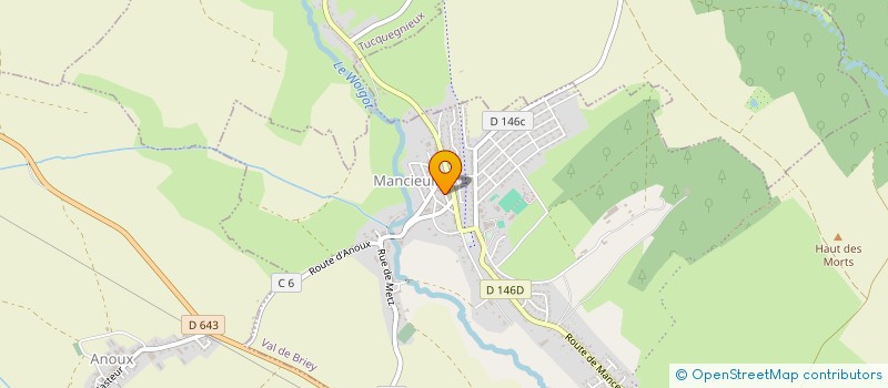 localisation de l'entreprise MONSIEUR OLIVIER MULLER  VAL DE BRIEY