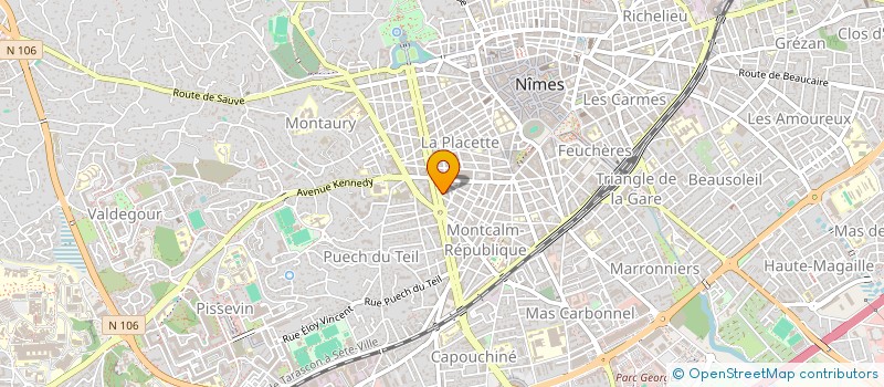 localisation de l'entreprise MONSIEUR OLIVIER MUNIN à NIMES