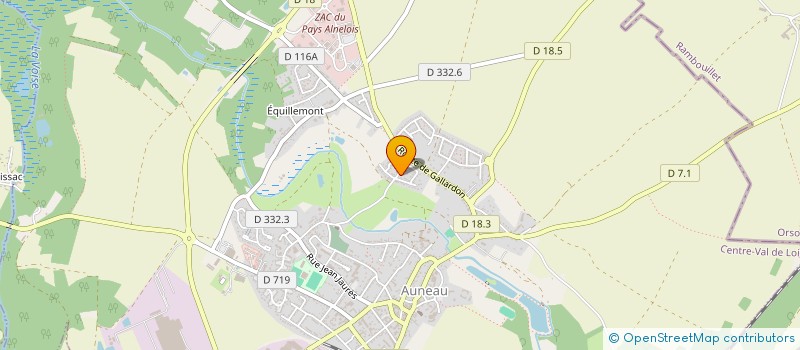 localisation de l'entreprise MONSIEUR OLIVIER MURAWSKY à AUNEAU-BLEURY-SAINT-SYMPHORIEN